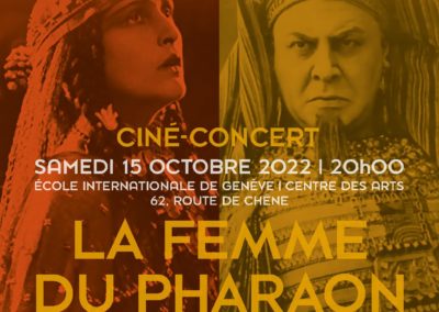 Ciné-concerts La Femme du pharaon